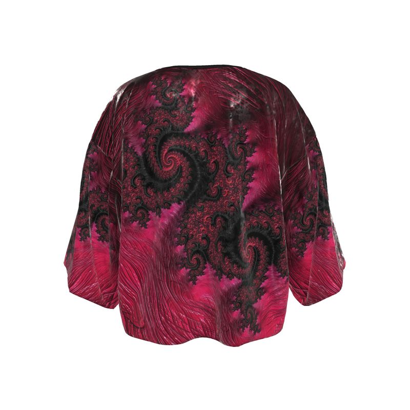 BoomGoo® Kimono (femme) blazer F408 "Pink Dragon"