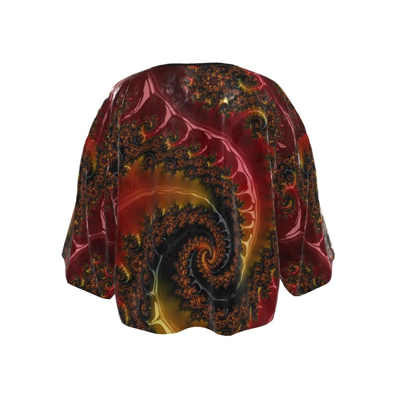 BoomGoo® Kimono (femme) blazer F321 "Red Dragon" 1