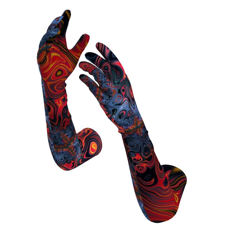 BoomGoo® Gloves (long) F595 "The Scream" 1