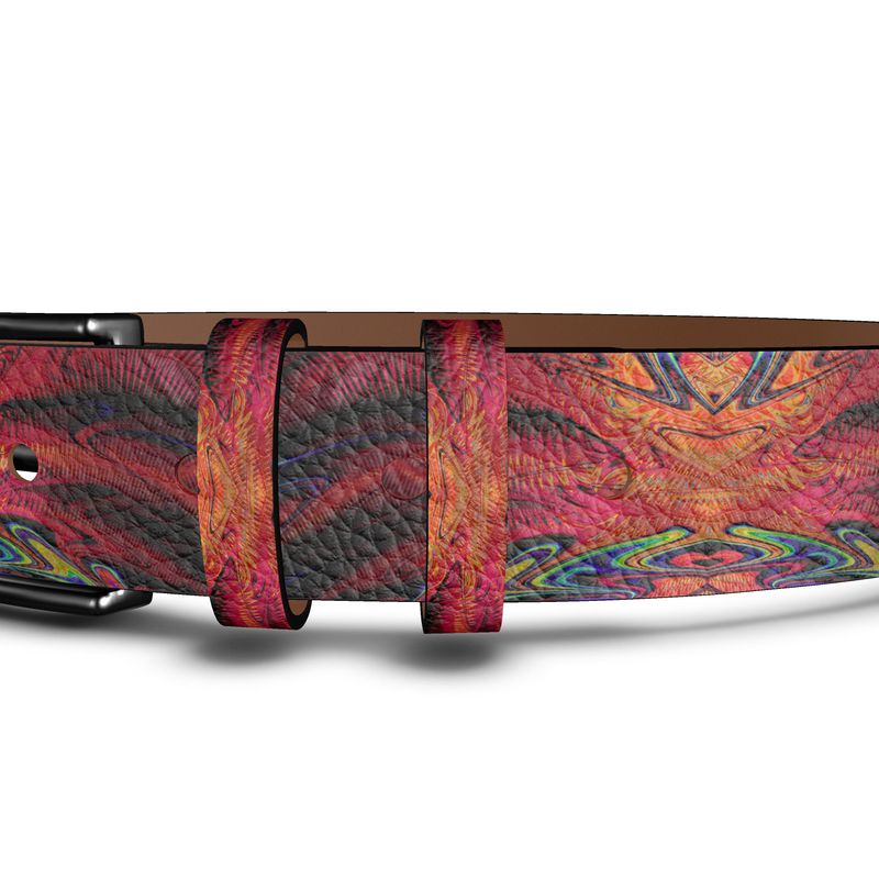 BoomGoo® leather belt F840 "Frequency" 1