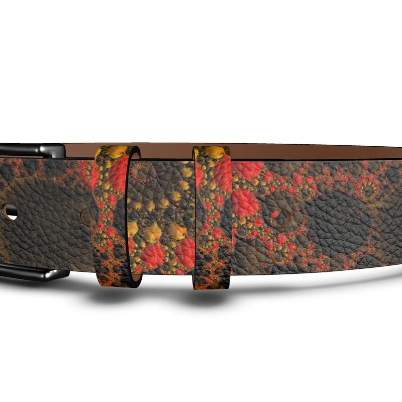 BoomGoo® leather belt  F939 "Sultan Sunset" 1