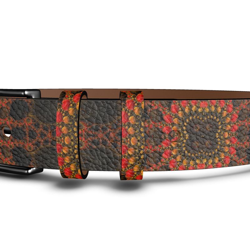 BoomGoo® leather belt  F939 "Sultan Sunset" 2