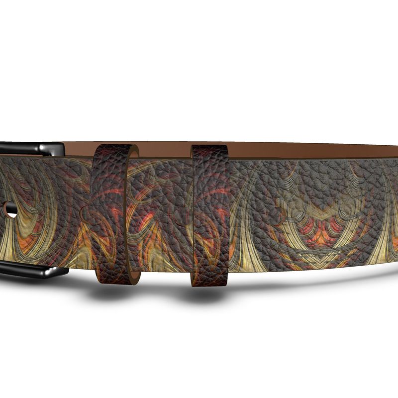 BoomGoo® leather belt  F873 "Alien Engine" 1