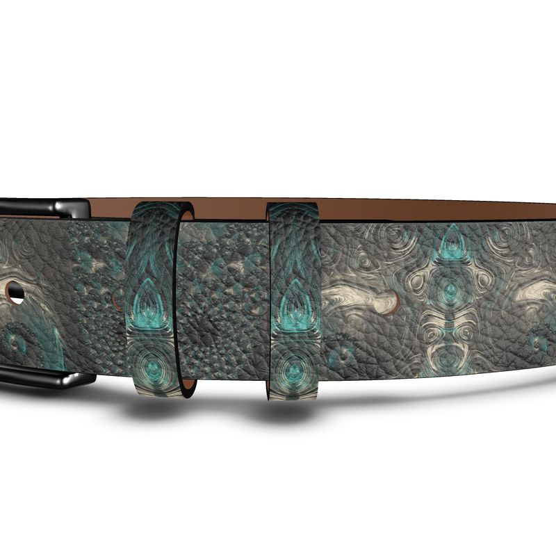 BoomGoo® leather belt F925 "Metallica" 3