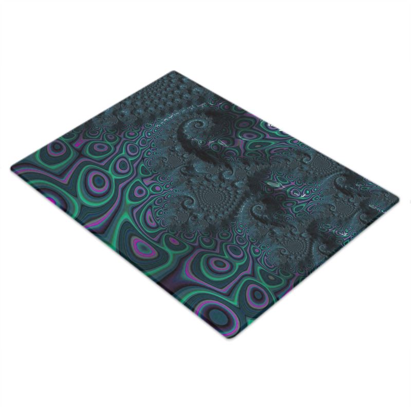 BoomGoo® Cutting Board (glass) F781 "Moonlight Rain" 1