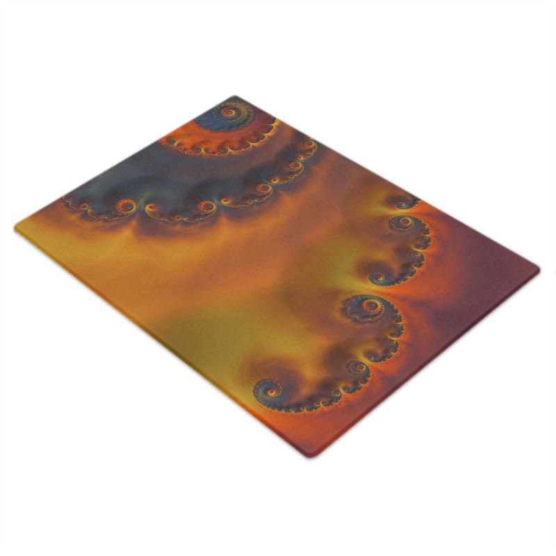 BoomGoo® Cutting Board (glass) F204 "Tequila Sunset" 1