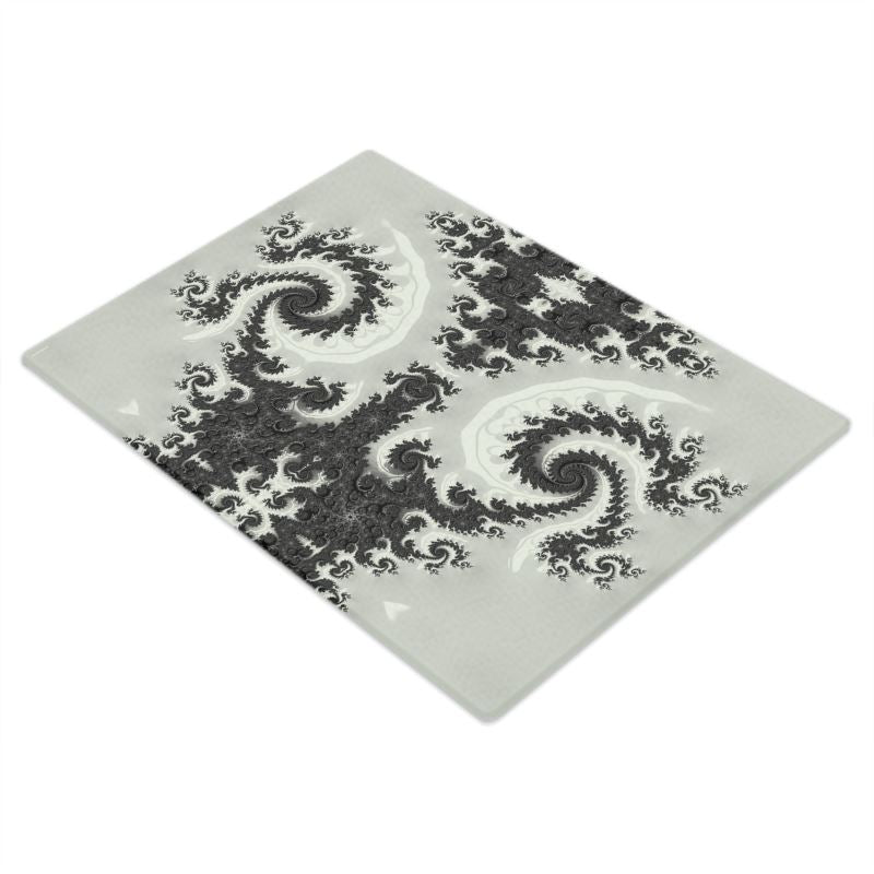 BoomGoo® Cutting Board (glass) F286 "Alien Deco" 2