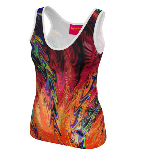 BoomGoo® Tank Top (femme)  F841 "Frequency" 1