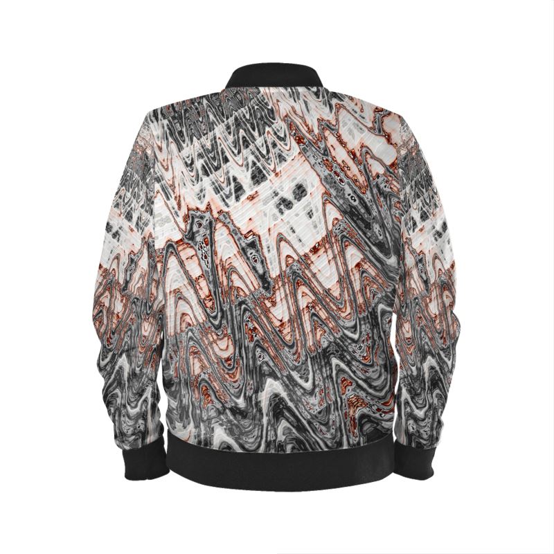 BoomGoo® Mens Bomber Jacket F1180 "Pink Marble" I