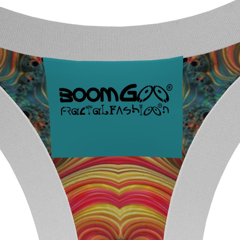 BoomGoo® Sports Bra F1139 "Rainbow Mountain" II 2