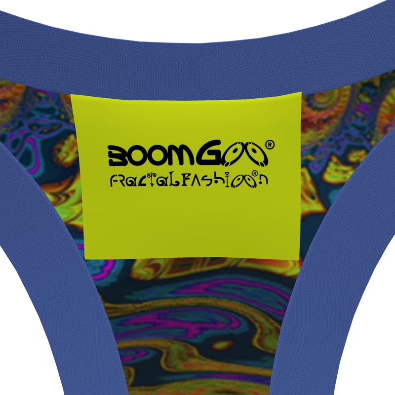BoomGoo® Sports Bra F1546 "Lagoon Paradise" I