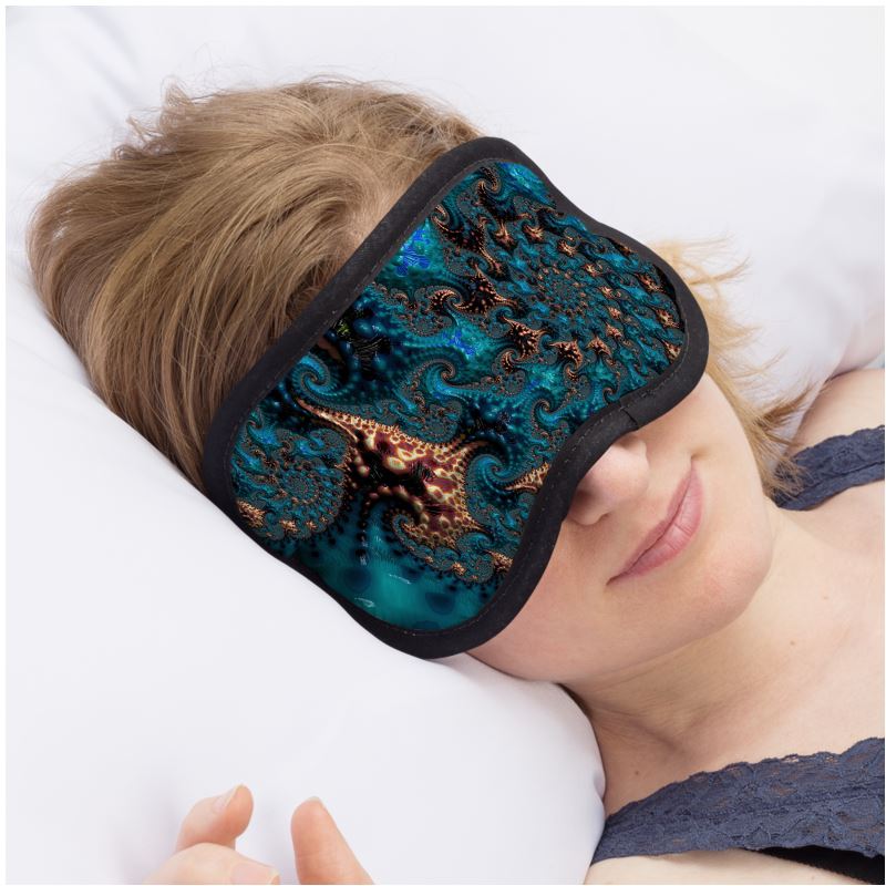BoomGoo® Eye Mask (basic) F1203 "Moonlight Corals" 1