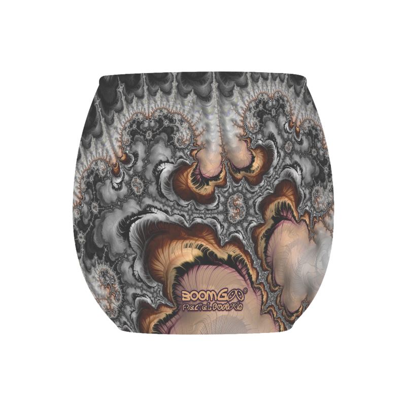 BoomGoo® Candle Holder (glass) F1566 "Celestial da Vinci" Antique 1