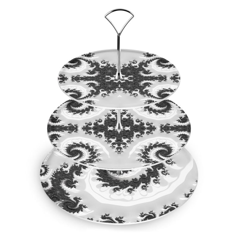 BoomGoo® Cake Stand F286 "Alien Art Deco" 1/3/4