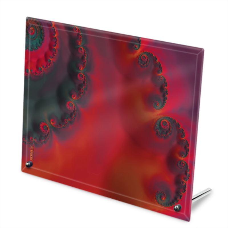BoomGoo® art print Glass F205 "Tequila Sunset" 1