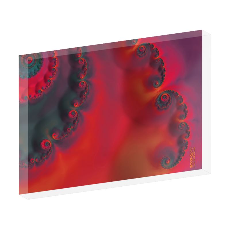 BoomGoo® art print Acrylic Block F205 "Tequila Sunset" 1