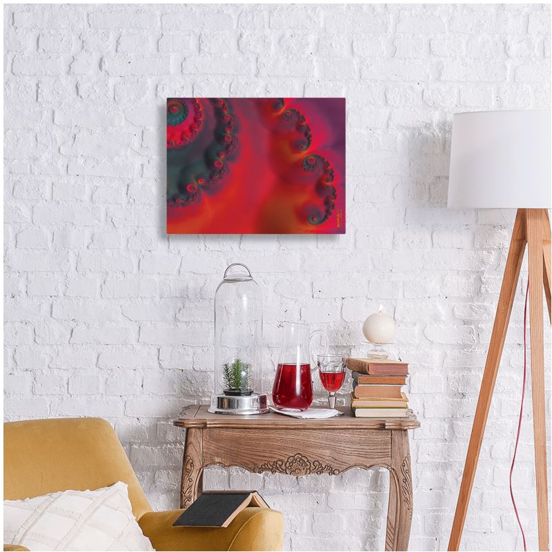 BoomGoo® art print Metal F205 "Tequila Sunset" 1