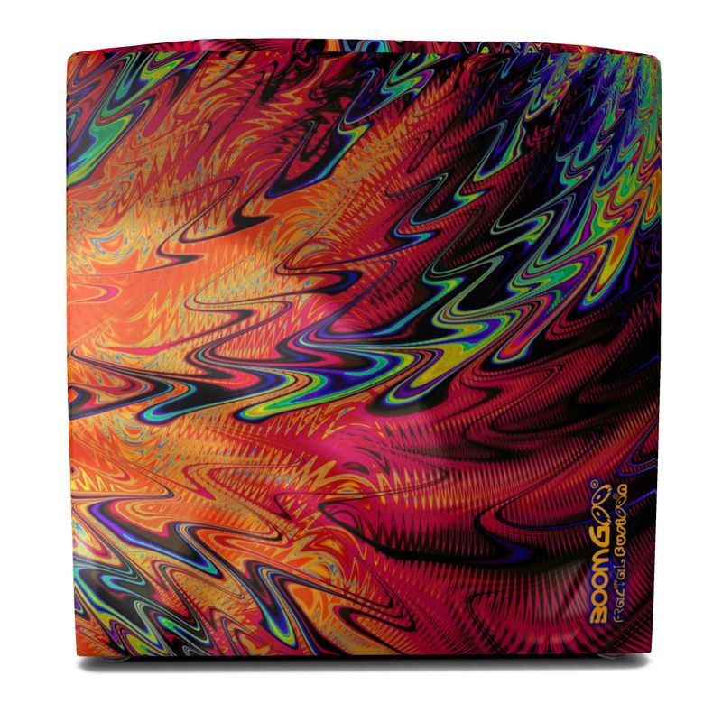 BoomGoo® seat Pouf (framed sq) F840 "Frequency" 1