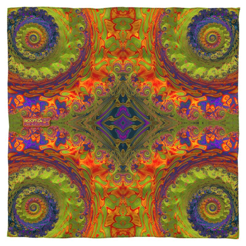 BoomGoo® Scarf (silk) F1545 "Lagoon Paradise" 4