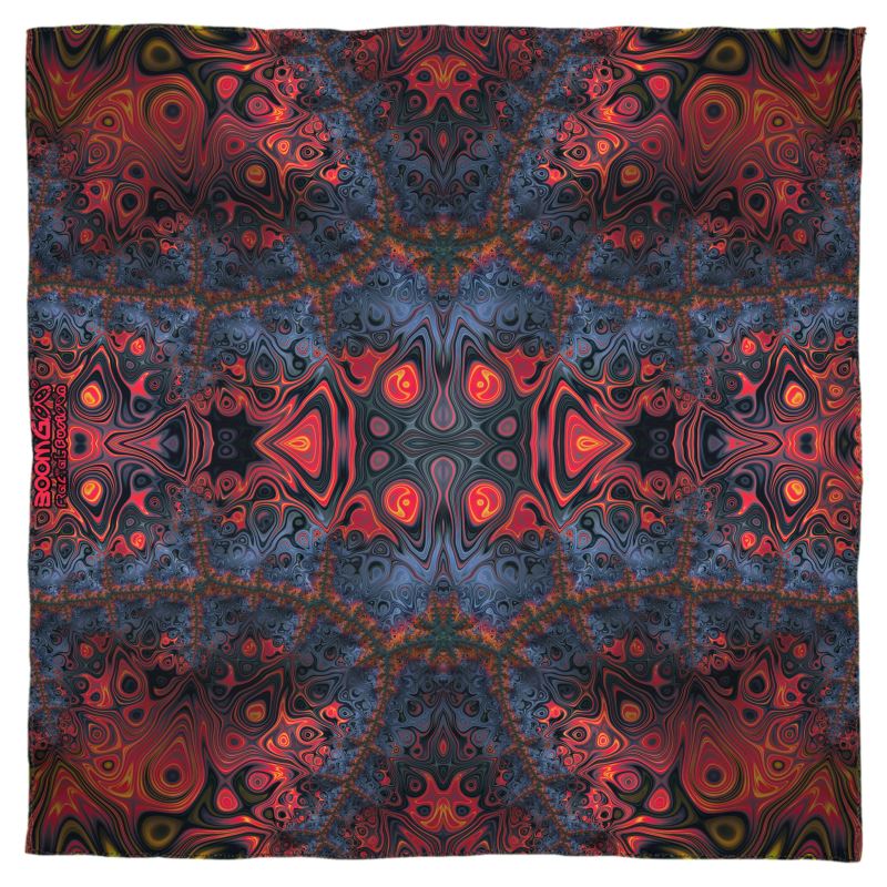 BoomGoo® Scarf (silk) F595 "The Scream" 4