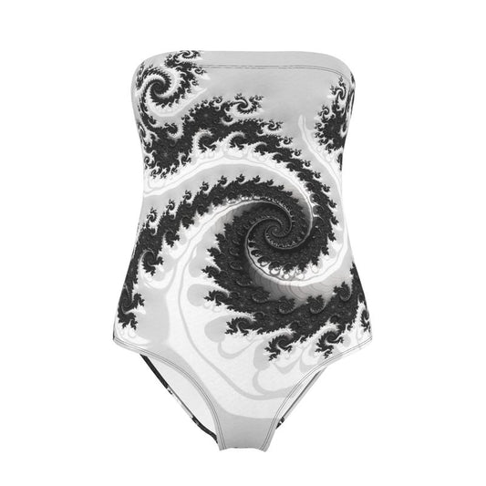 BoomGoo® Swimwear Ladies Strapless F286 "Alien Deco" 1