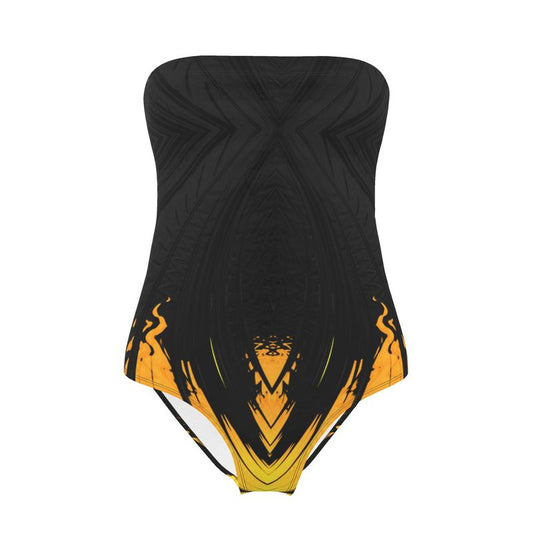 BoomGoo® Swimwear Ladies Strapless F852 "Safari" 2