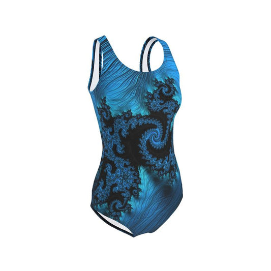BoomGoo® Swimwear Ladies 1-Piece F404 "Blue Dragon" 1 II