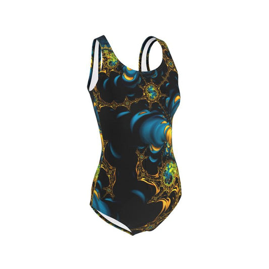 BoomGoo® Swimwear Ladies 1-Piece F1632 "Celestial da Vinci" 1 III