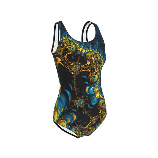 BoomGoo® Swimwear Ladies 1-Piece F1632 "Celestial da Vinci" 1