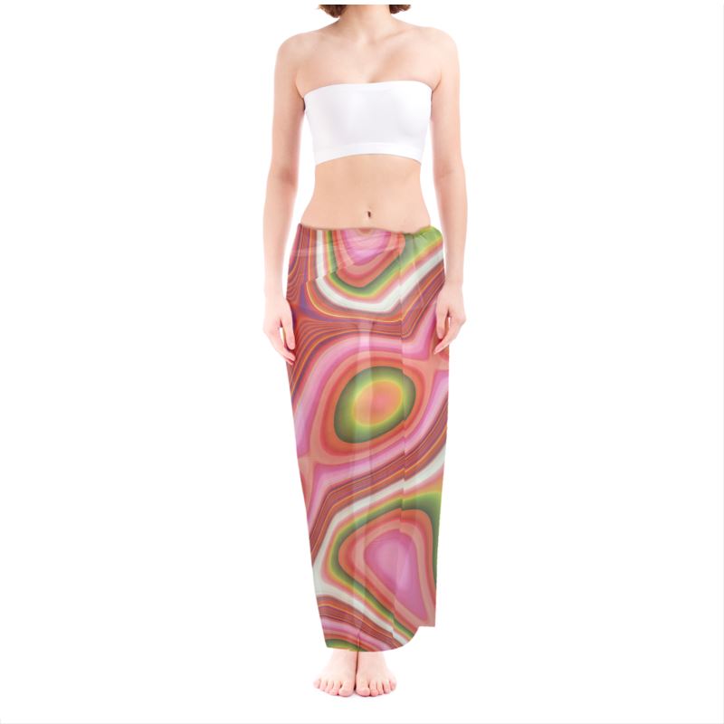 BoomGoo® Sarong F1711 "Pink Crocodile" 1