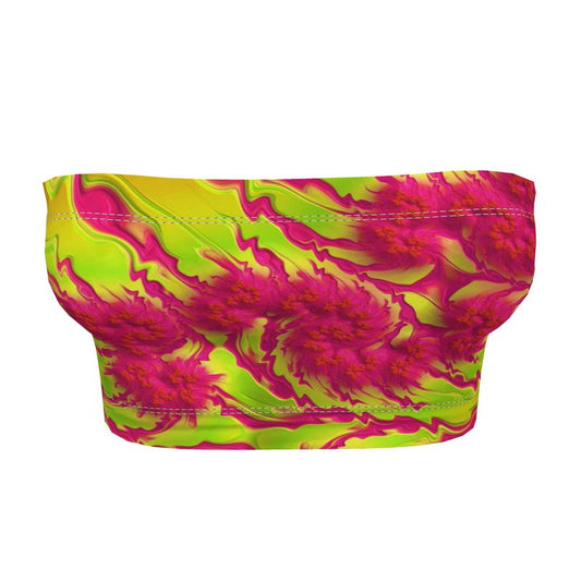 BoomGoo®  Bandeau Top F1663 "Raspberry Lime Sorbet" 1