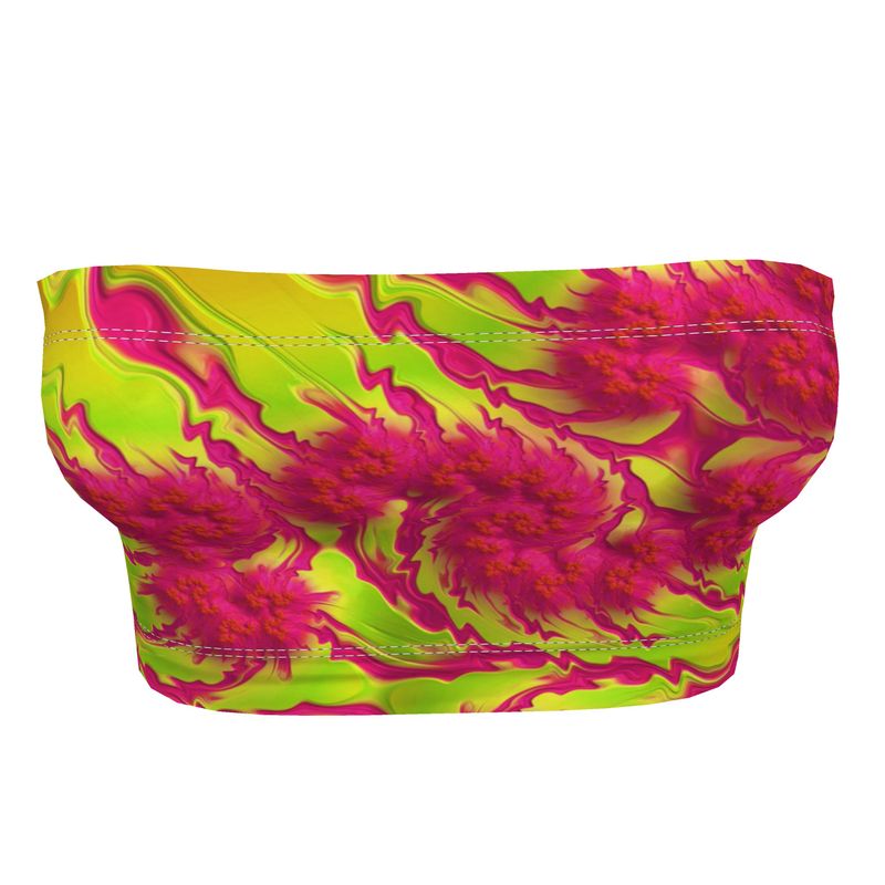 BoomGoo®  Bandeau Top F1663 "Raspberry Lime Sorbet" 1