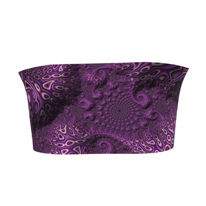 BoomGoo®  Bandeau Top F784 "Purple Crocodile" 1