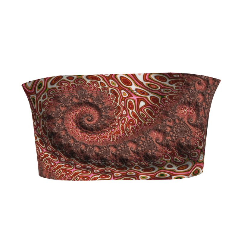 BoomGoo®  Bandeau Top F784 "Purple/Pink Crocodile"
