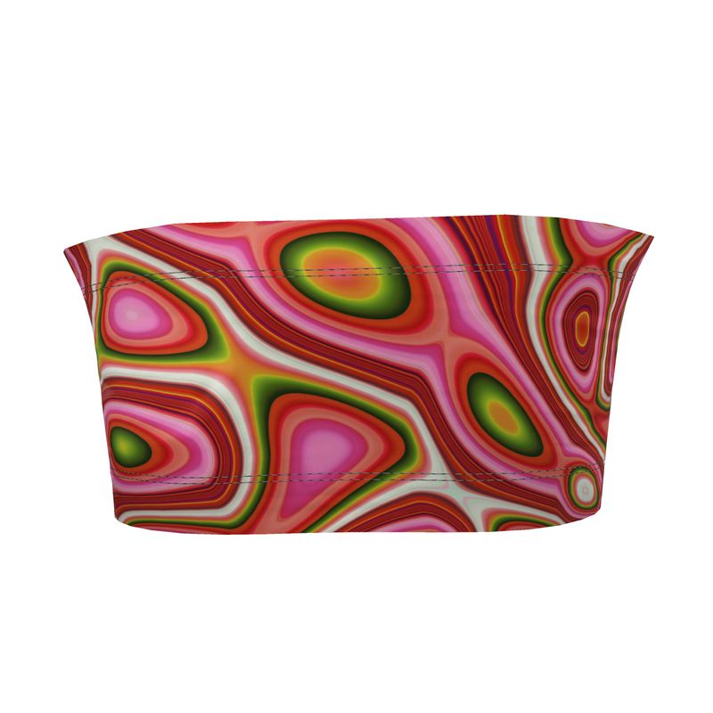 BoomGoo®  Bandeau Top F784 "Pink Crocodile" 3