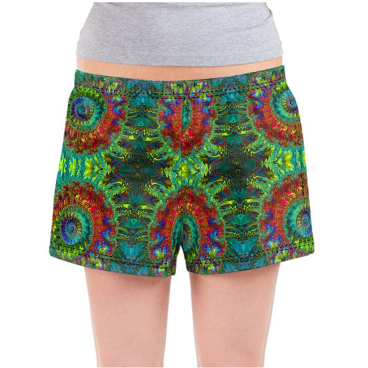 BoomGoo® PJ shorts femme F1680 "Coral Twilight" I 5