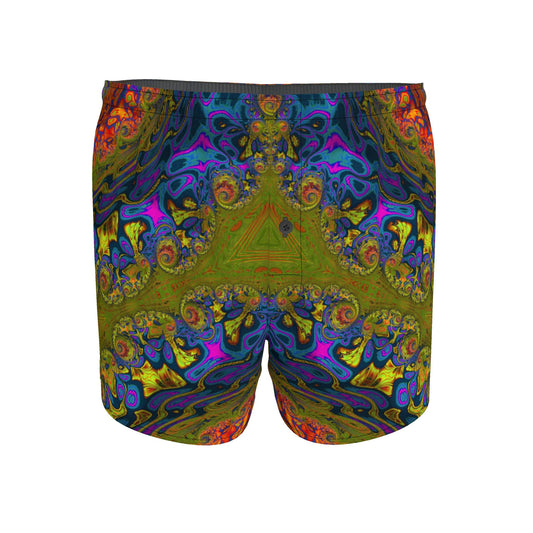 BoomGoo® Boxers (shorts/silk) F1546 "Lagoon Paradise" 4
