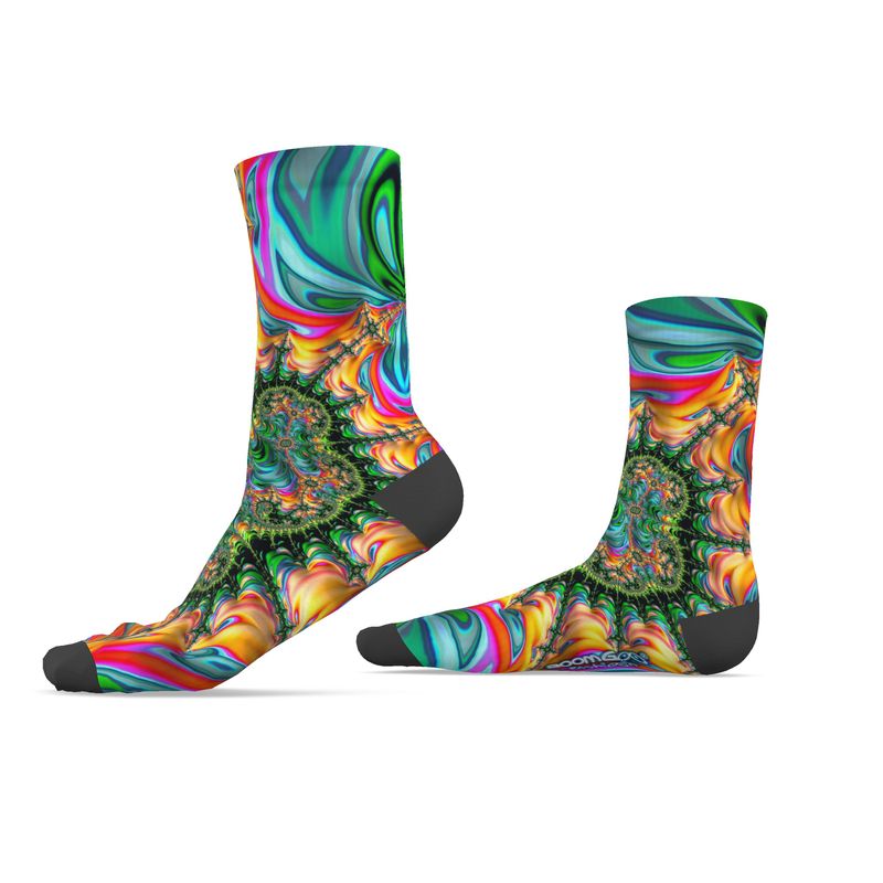 BoomGoo® Socks F1626 "Tropical Island Joy" 1