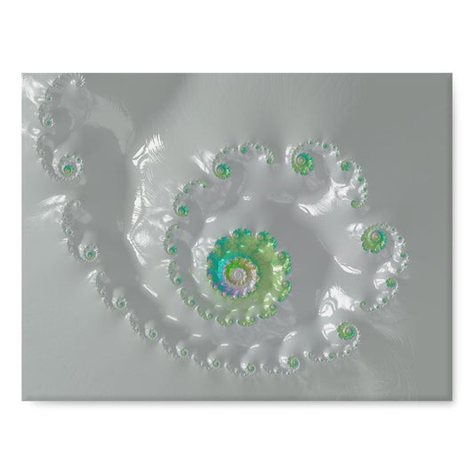 BoomGoo® Cutting Board (glass) F069 "Pearl" 1