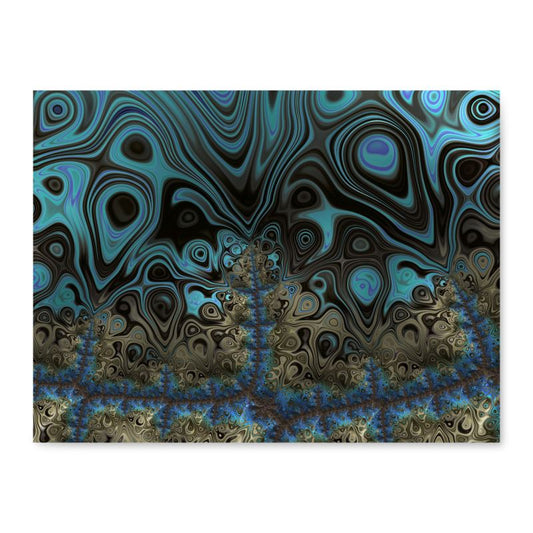 BoomGoo® Cutting Board (stone) F597 "Rain Dance" 1