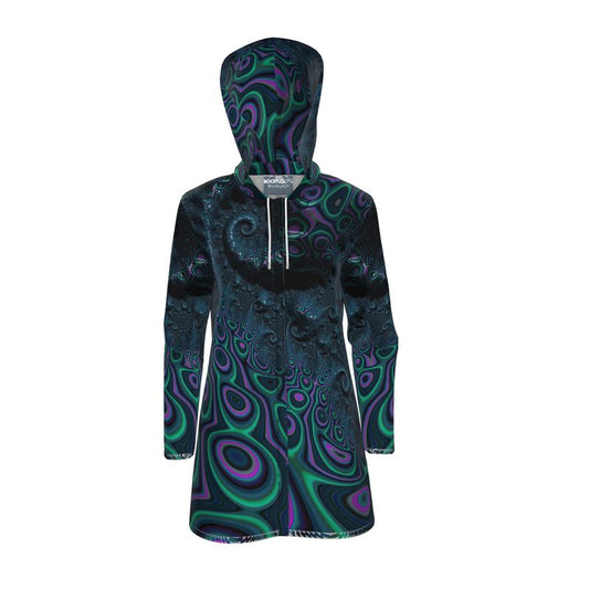 BoomGoo® Raincoat (women's) F781 "Moonlight Rain" 1