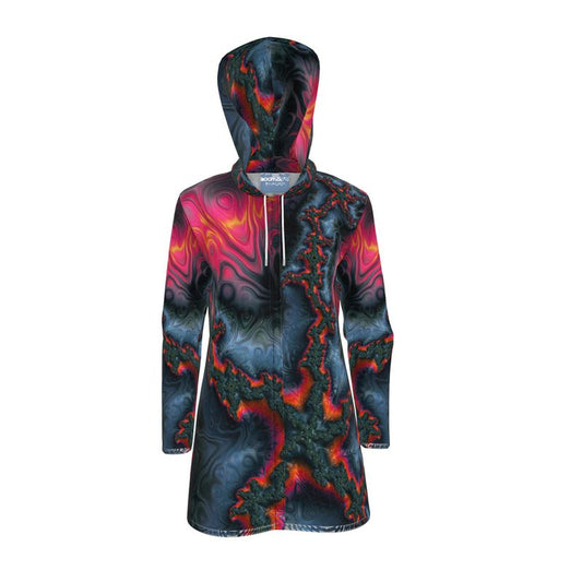 BoomGoo® Raincoat (women's) F581 "Sunset Lagoon" 1