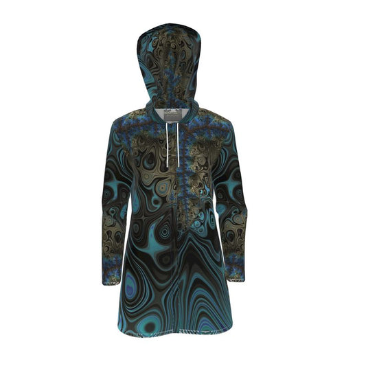 BoomGoo® Raincoat (women's) F597 "Rain Dance" 1b