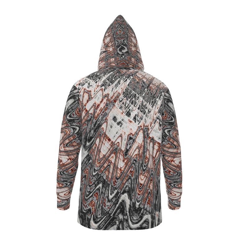 BoomGoo® Hoodie F1180 "Pink Salmon Marble" 1