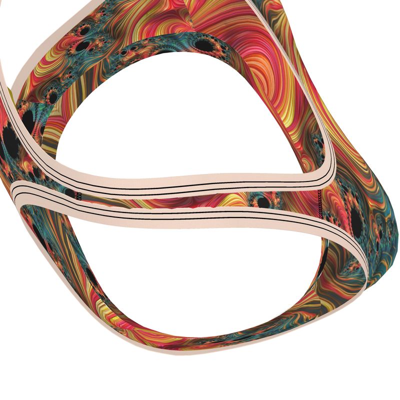 BoomGoo® low impact Sports Bra F1139 "Rainbow Mountain" I
