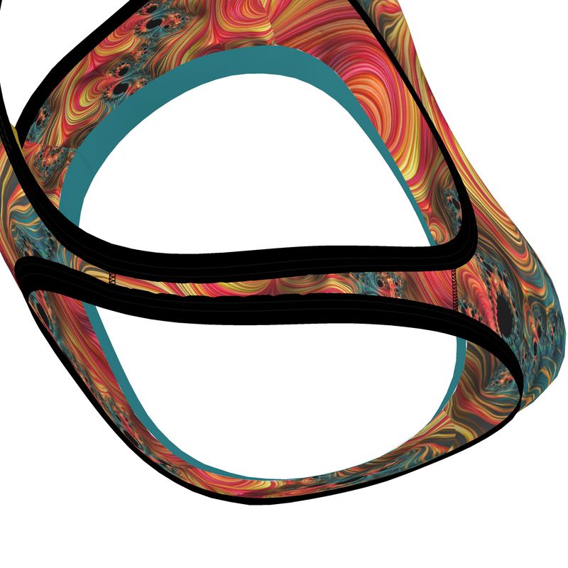 BoomGoo® low impact Sports Bra F1139 "Rainbow Mountain" I 2