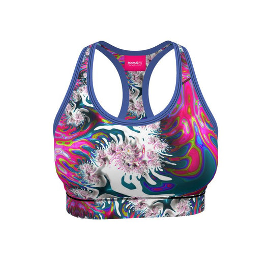 BoomGoo® low impact Sports Bra F797 "Bubblelicious" I