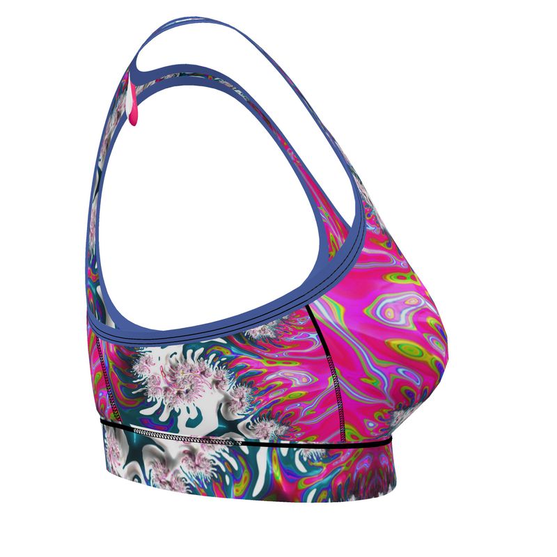 BoomGoo® low impact Sports Bra F797 "Bubblelicious" I
