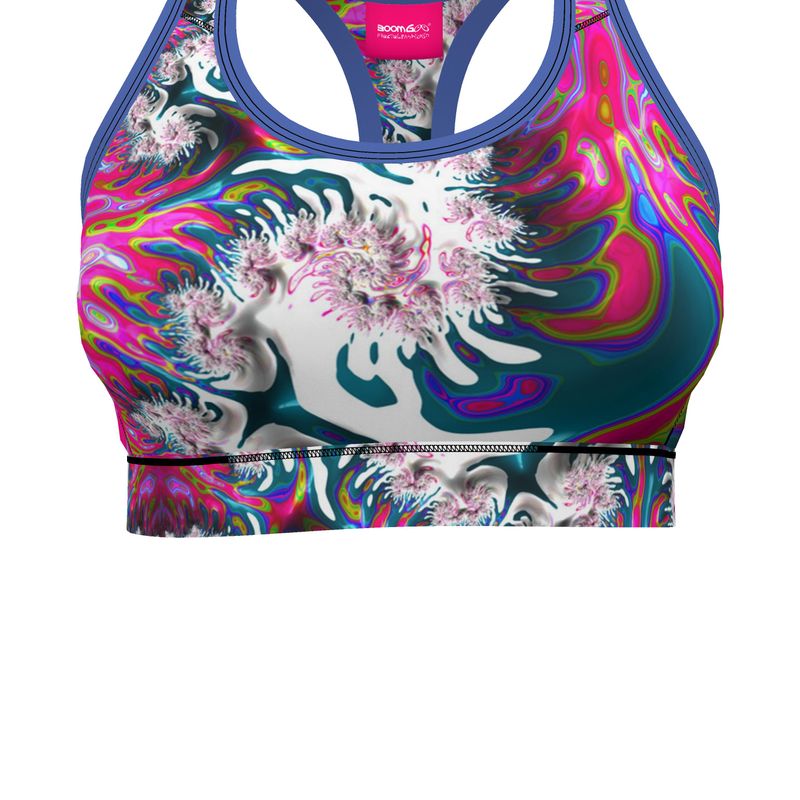 BoomGoo® low impact Sports Bra F797 "Bubblelicious" I