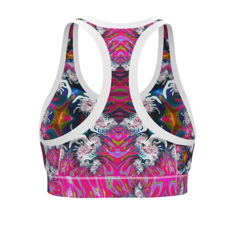 BoomGoo® low impact Sports Bra F797 "Bubblelicious" 2